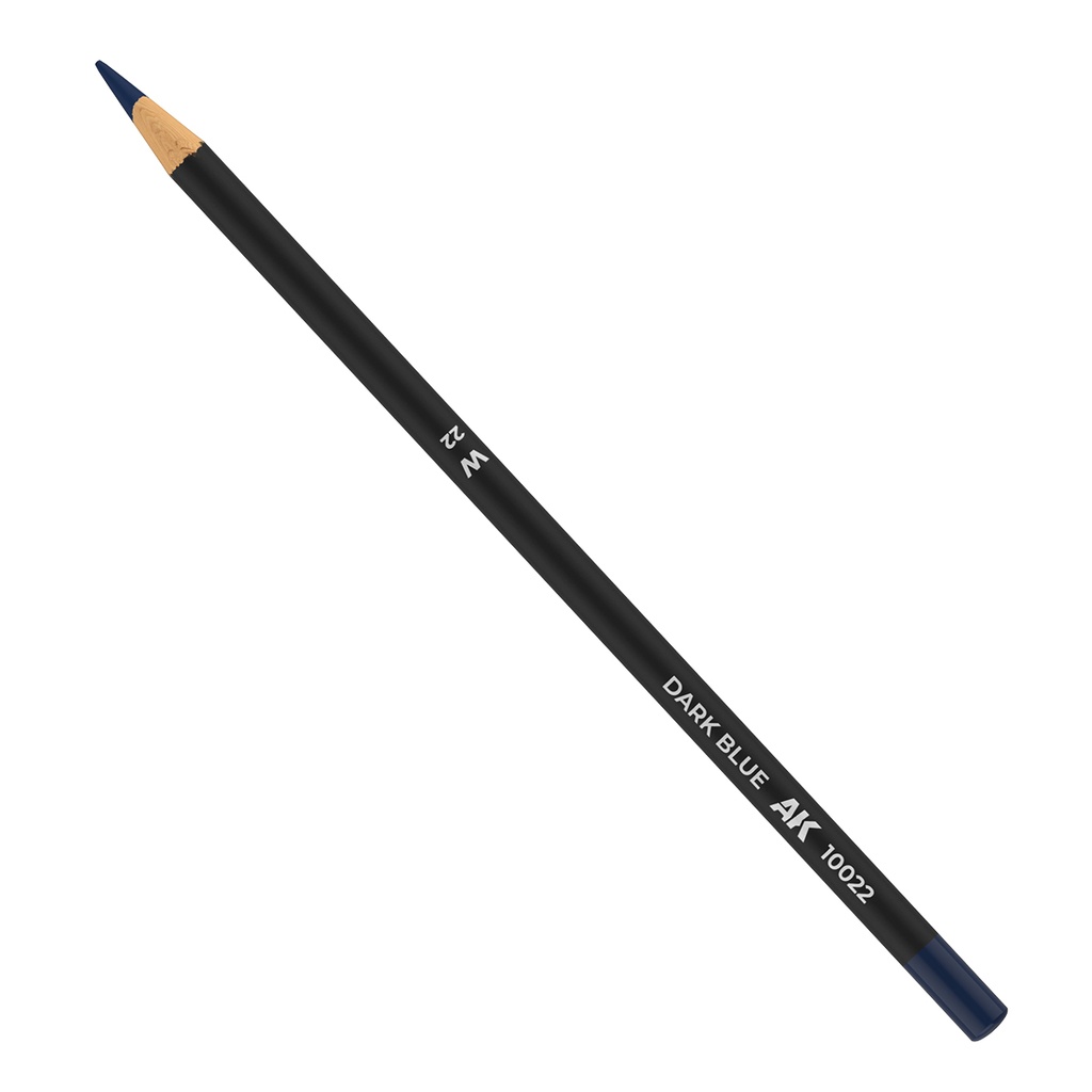 Watercolor Pencil Dark Blue