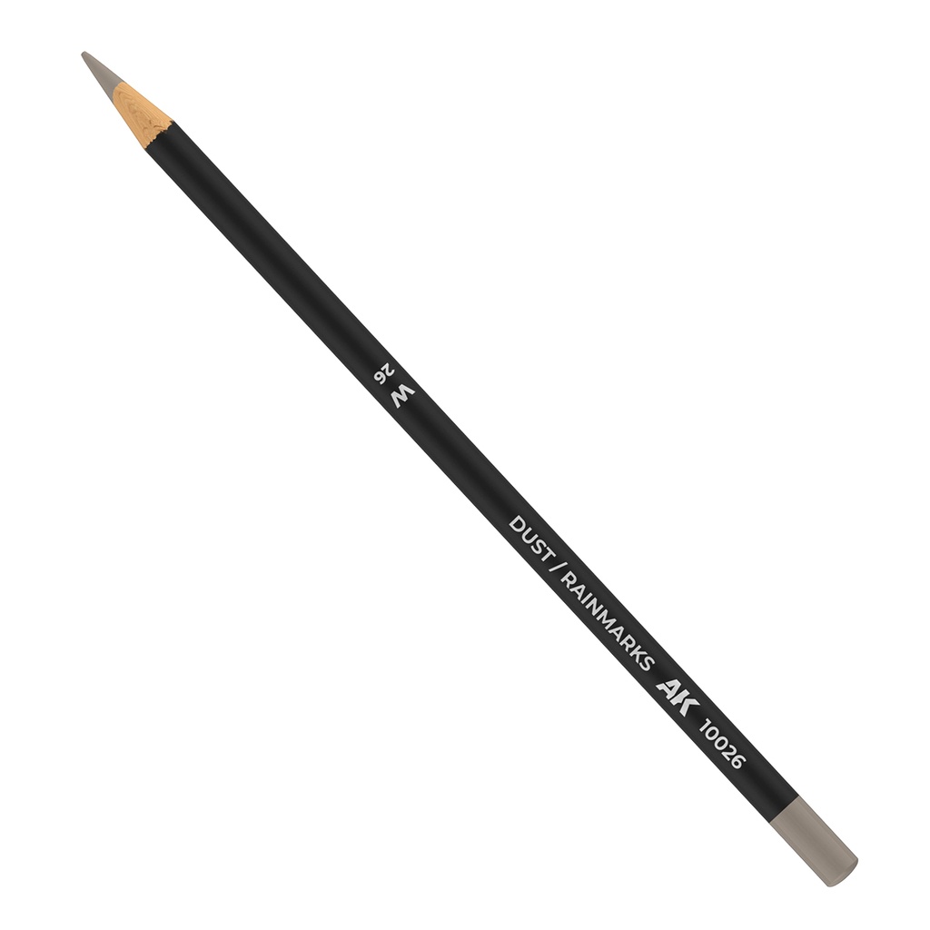 Watercolor Pencil Dust-Rainmarks