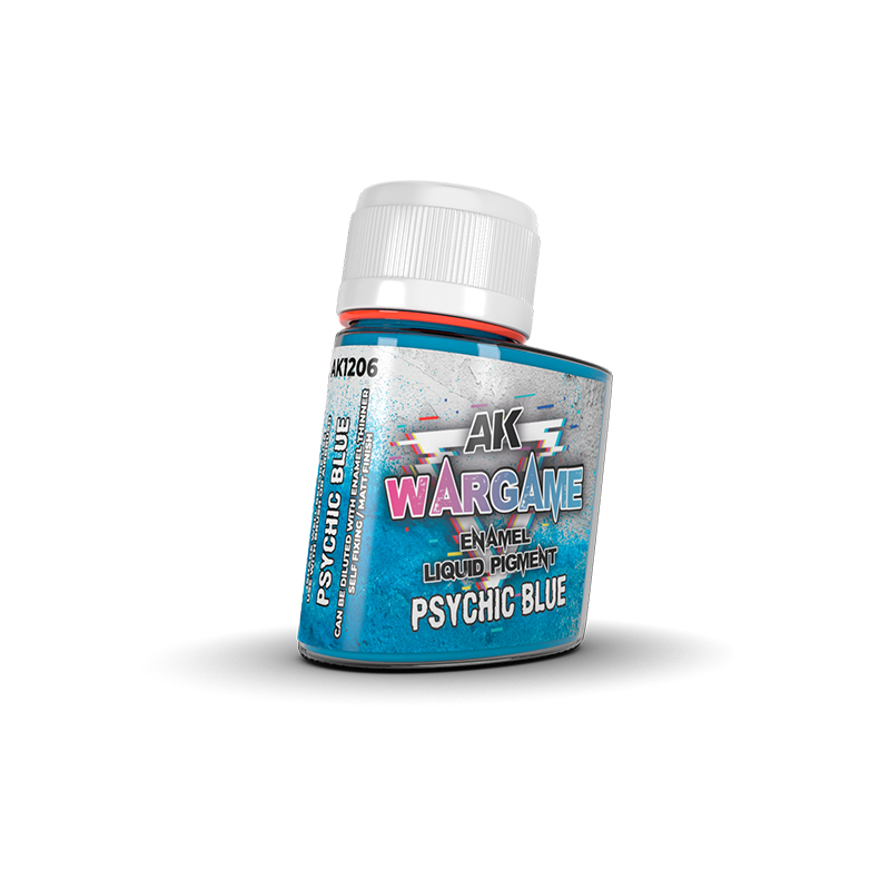 [8435568330542,AK1206] Psychic Blue - Enamel Liquid Pigments 35 mL