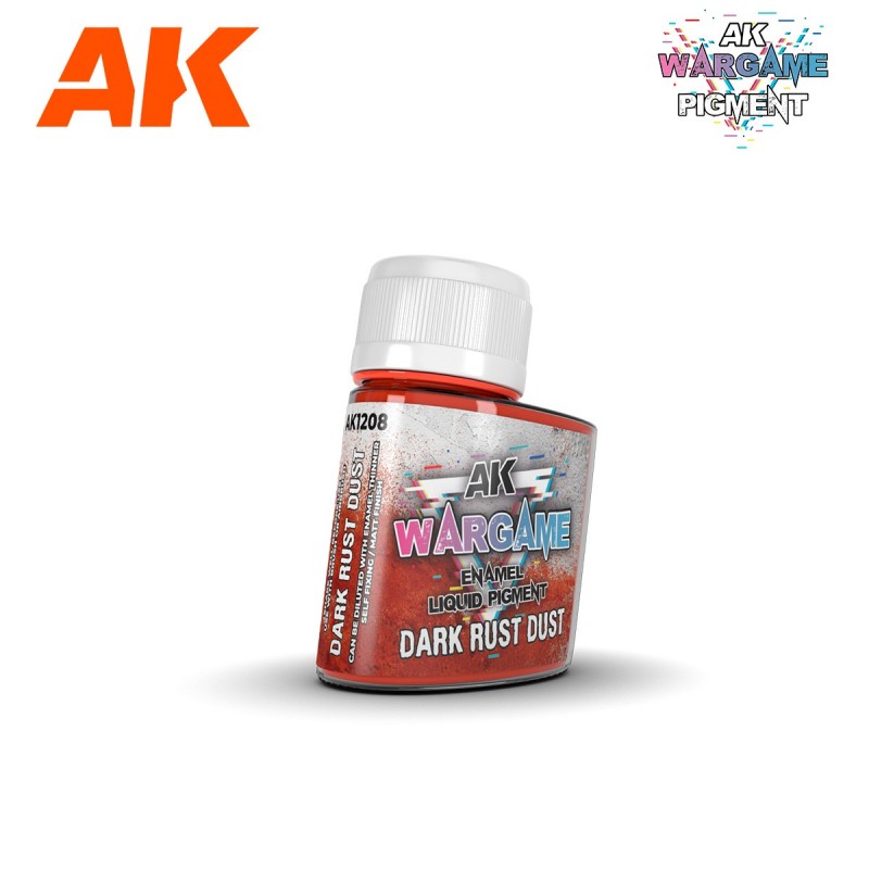 [8435568330566,AK1208] Dark Rust Dust - Enamel Liquid Pigments 35 mL