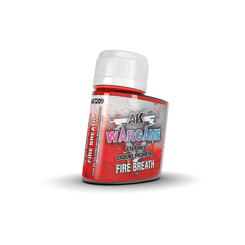 [8435568330832,AK1209] Fire Breath - Enamel Liquid Pigments 35 mL