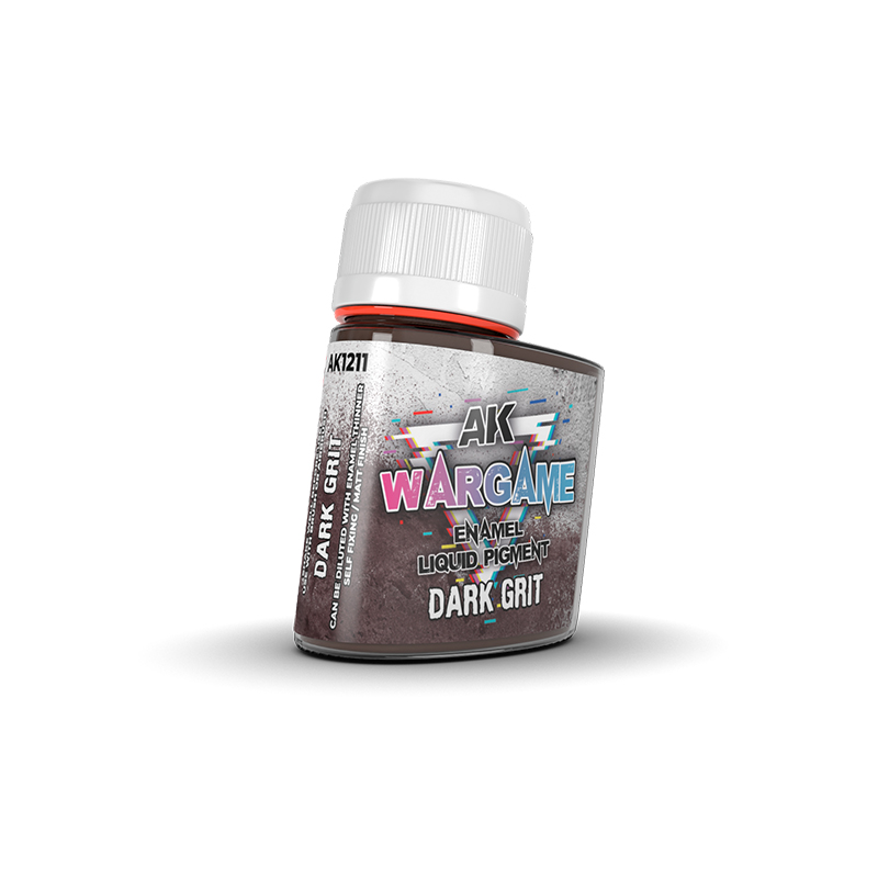 [8435568330856,AK1211] Dark Grit - Enamel Liquid Pigments 35 mL