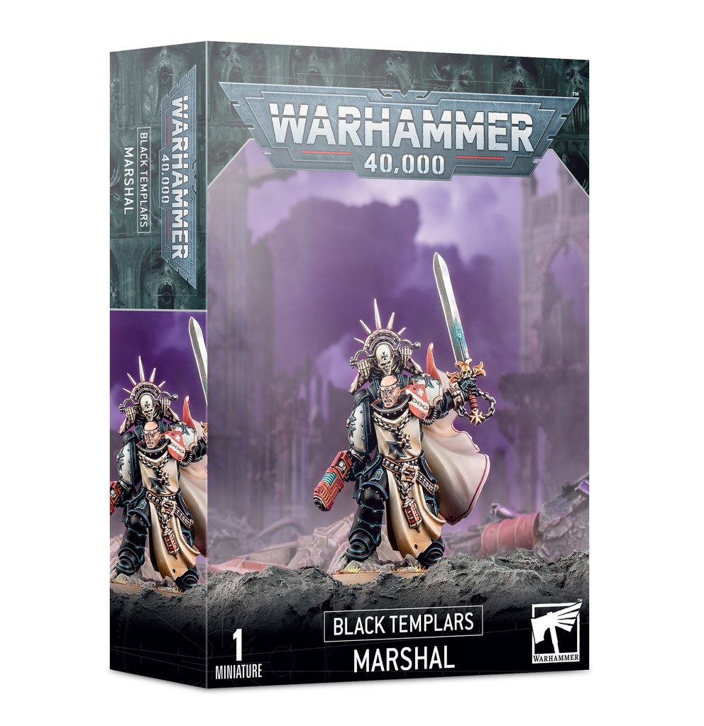 [5011921162888,black templars,marshal,sénéchal] Black Templars : Sénéchal