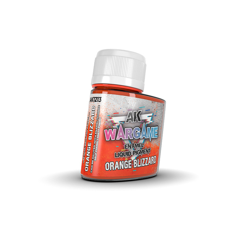 [8435568330870,AK1213] Orange Blizzard - Enamel Liquid Pigments 35 mL