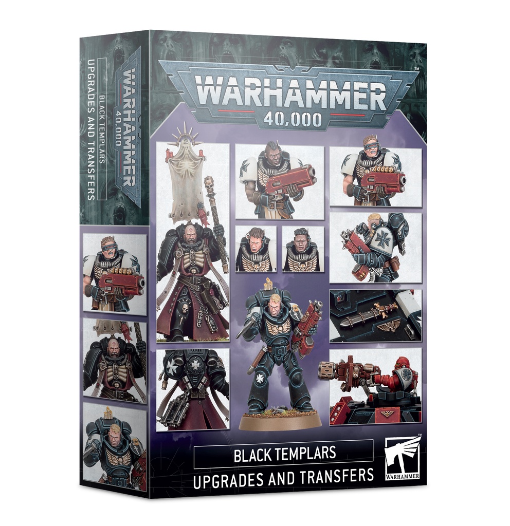 [5011921162895,black templars,upgrade, decals,amélioration,décalcomanies] Black Templars : Améliorations & décalcomanies
