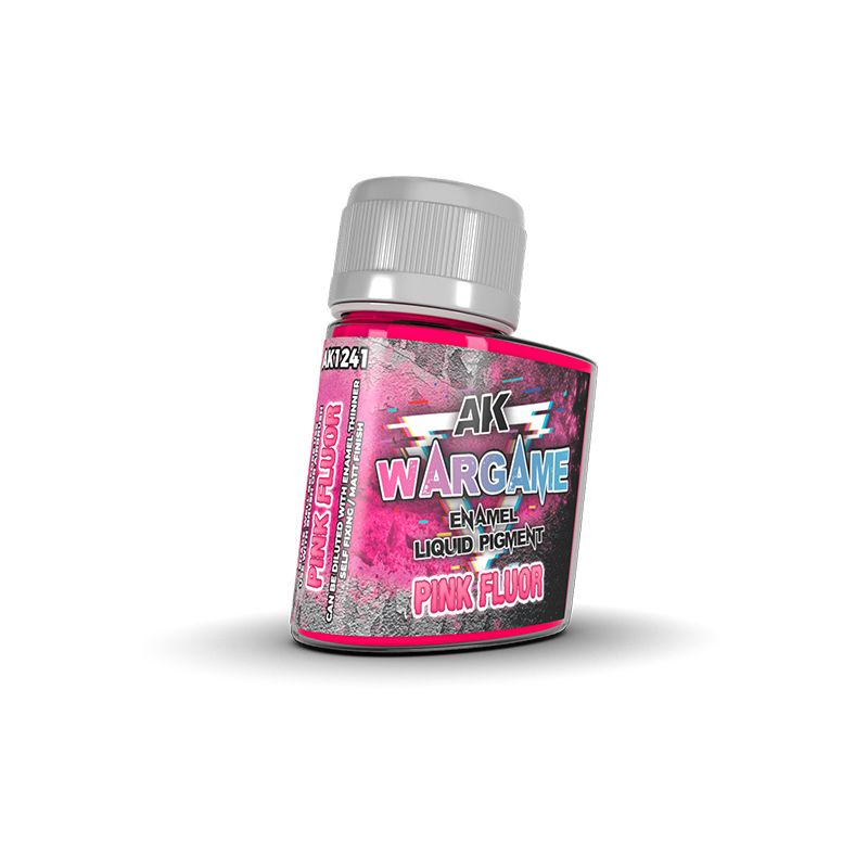 [8435568335301,AK1241] Pink Fluor - Enamel Liquid Pigments 35 mL