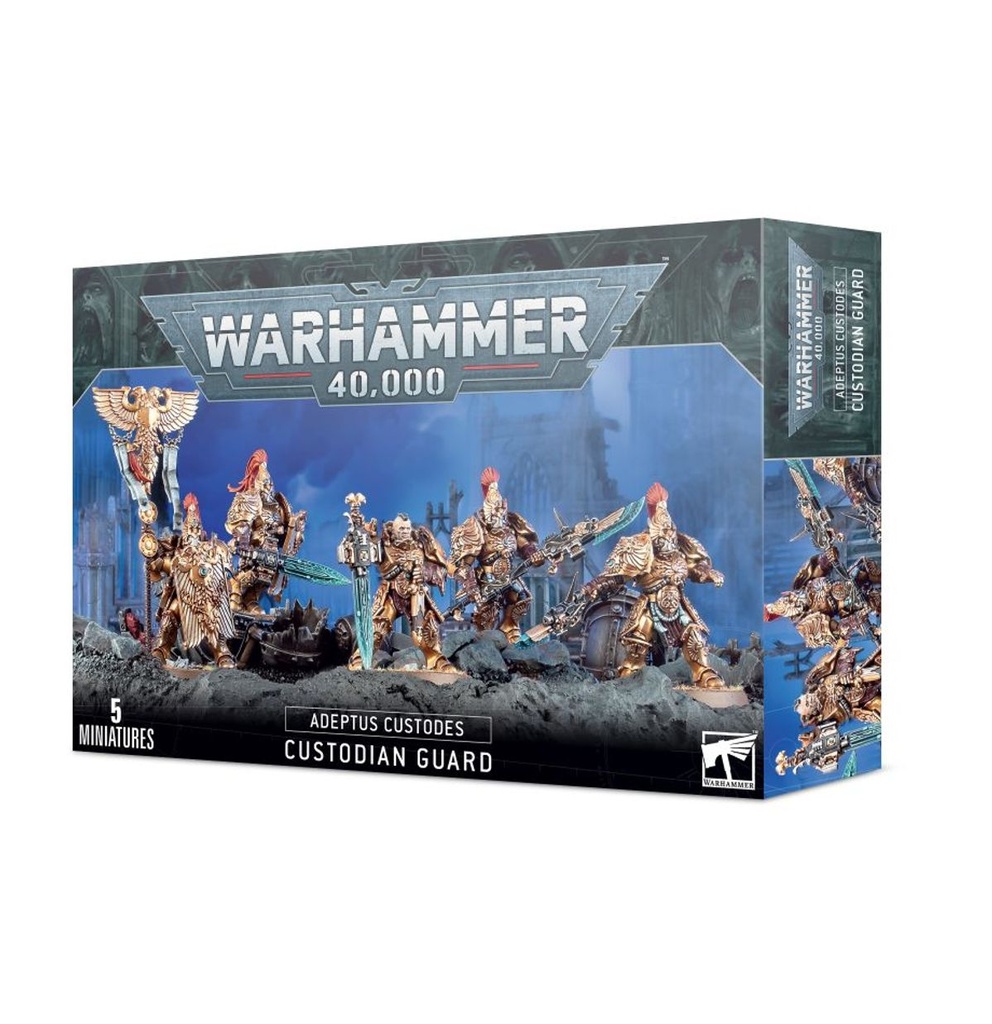 [5011921172016,adeptus custodes,gardes,custodiens,40k,warhammer 40,000] Adeptus Custodes : Gardes custodiens