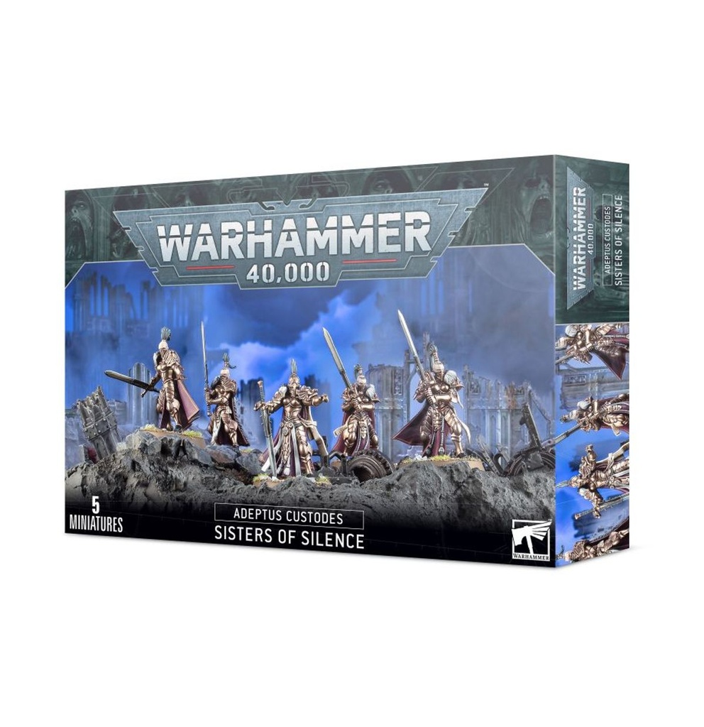 [5011921172023,adeptus custodes,sœur,silence,40k,warhammer 40,000] Adeptus Custodes : Sœurs du silence