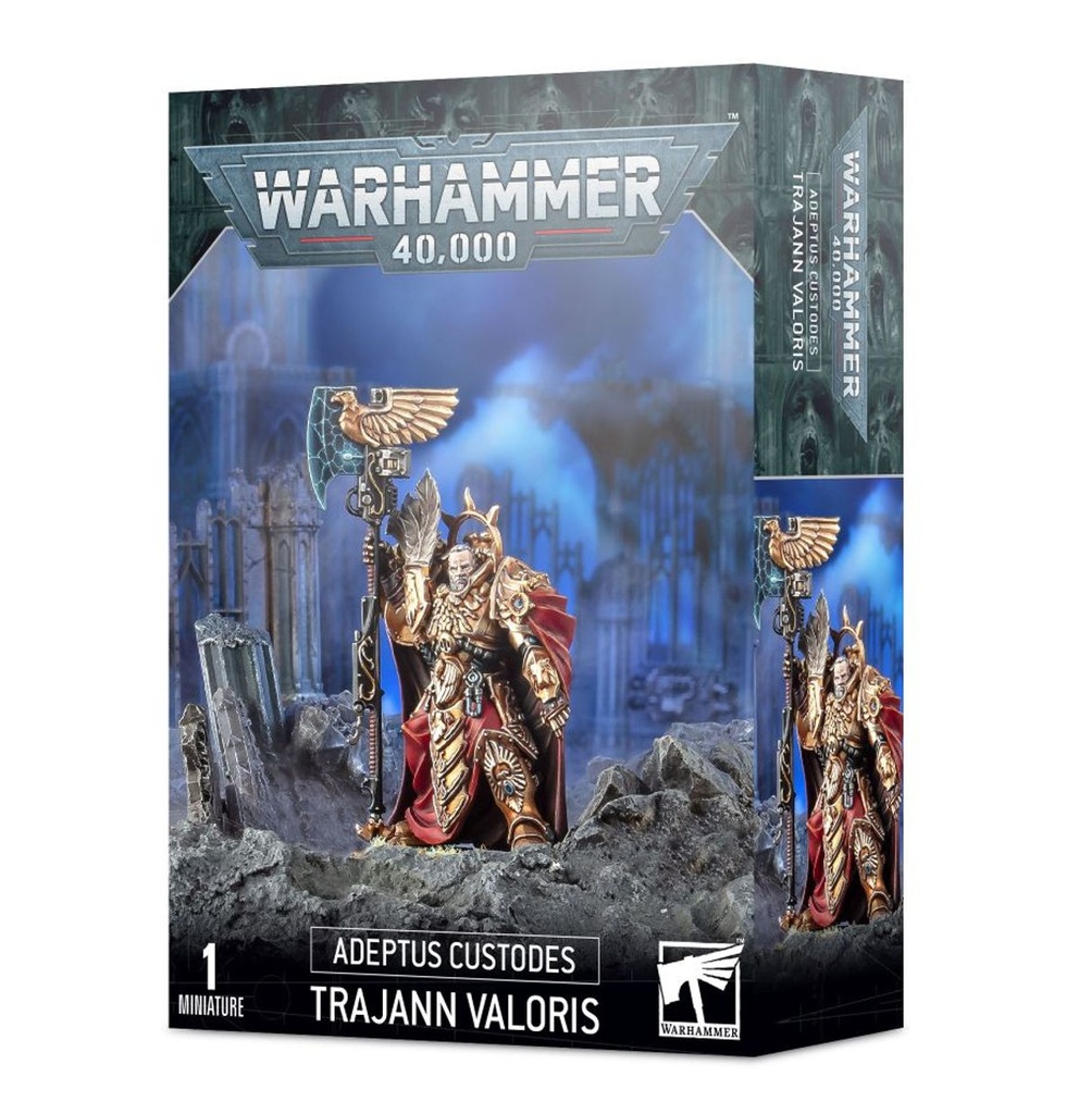 [5011921172047,adeptus custodes,trajann,valoris,40k,warhammer 40,000] Adeptus Custodes : Trajann Valoris