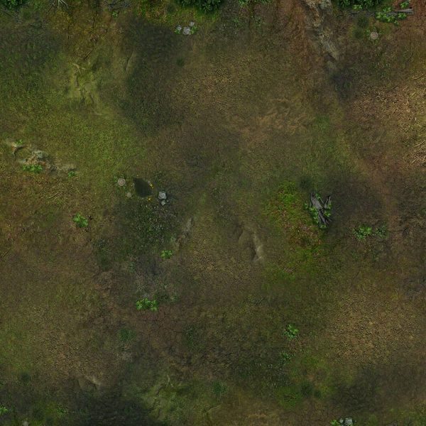 [5905794504527] Swamp 120x120 cm - Single-sided rubber mat (sans sac de transport)