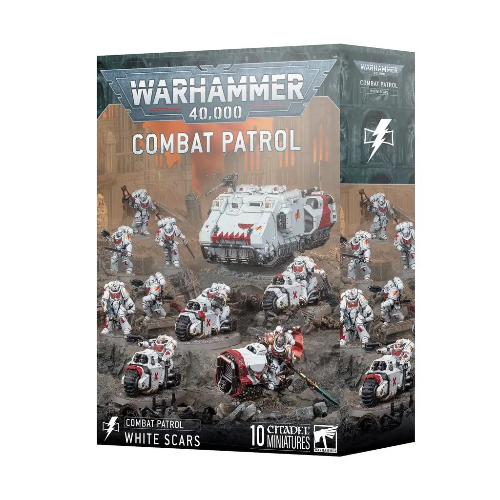 [5011921244034,Combat patrol,patrouille] Patrouille - White Scars