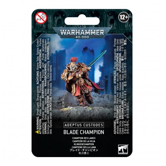 [5011921163106,adeptus custodes,champion des lames,blade champion,40k,warhammer 40,000] Adeptus Custodes : Champion des lames