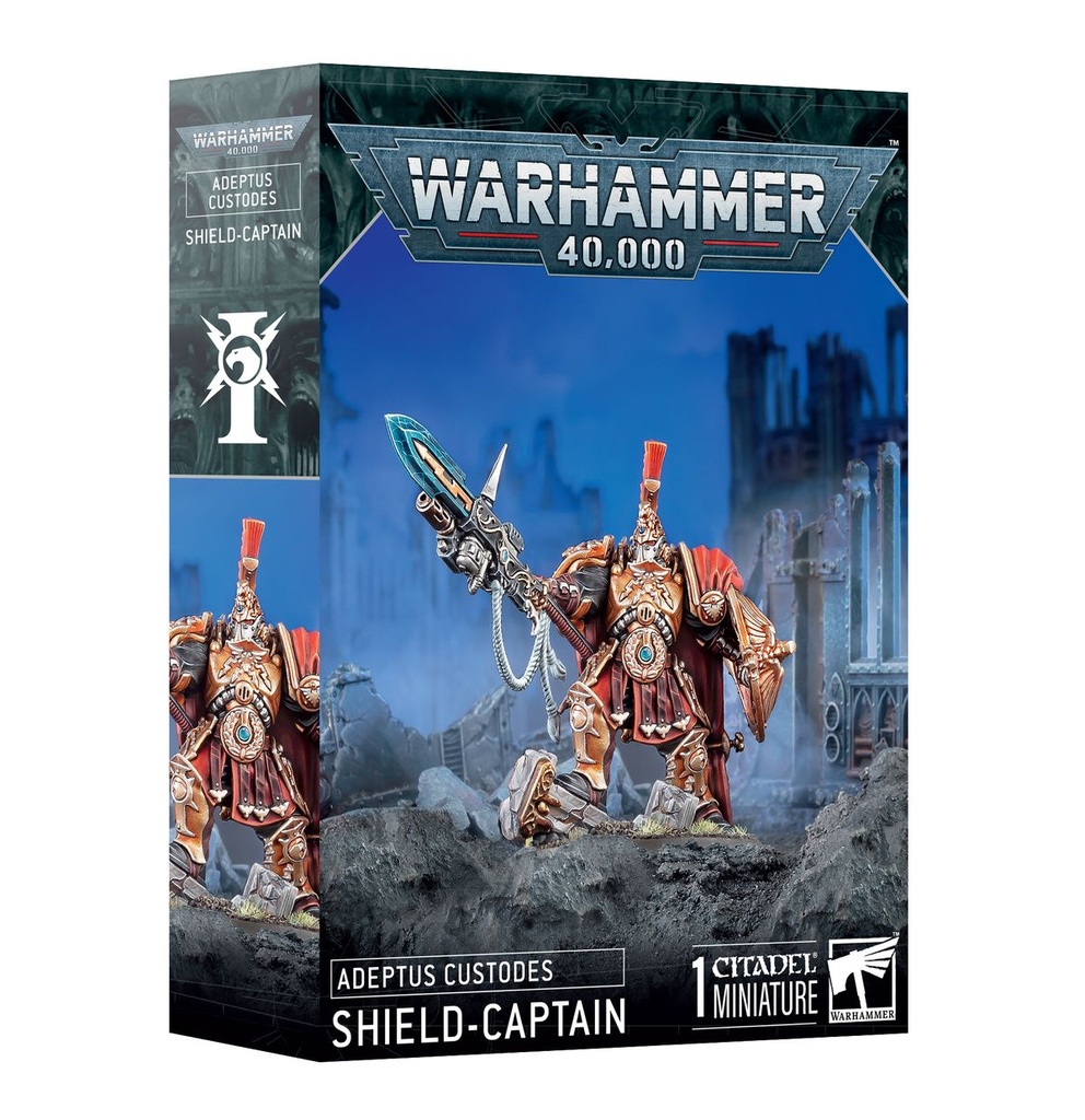 [5011921218264,adeptus custodes,capitaine-rempart,shield-captain,40k,warhammer 40,000] Adeptus Custodes : Capitaine-Rempart