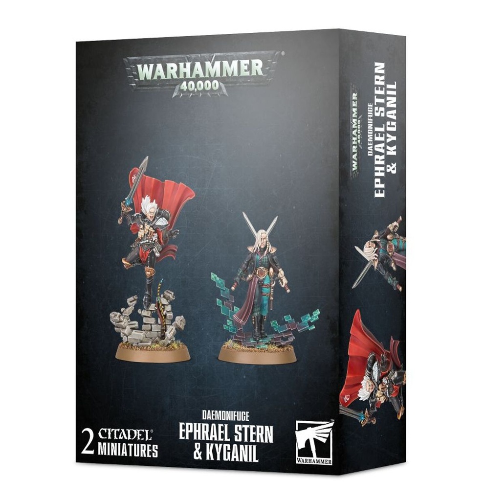 Adepta Sororitas : Daemonifuge Ephrael Stern & Kyganil