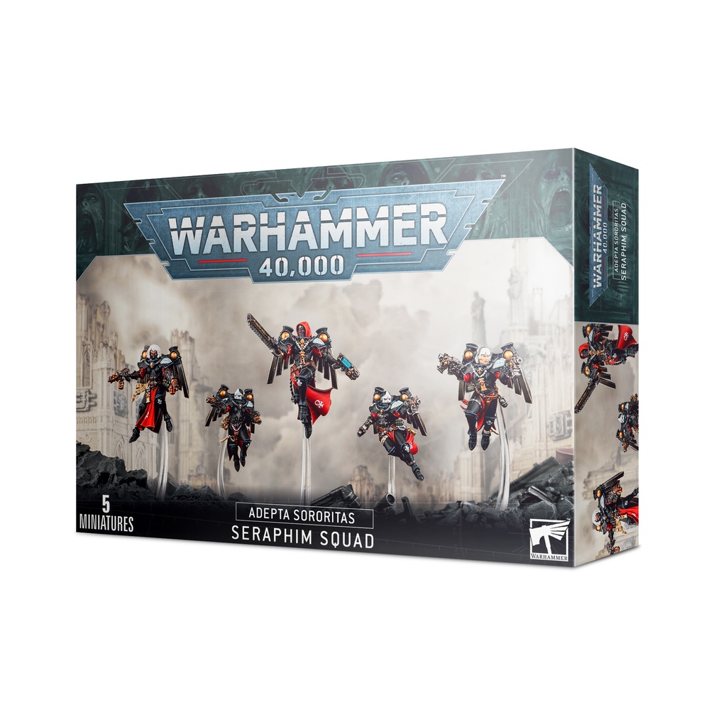 [5011921156832,adepta sororitas,sœurs de bataille,seraphim,40k,warhammer 40,000] Adepta Sororitas: Escouade Séraphine