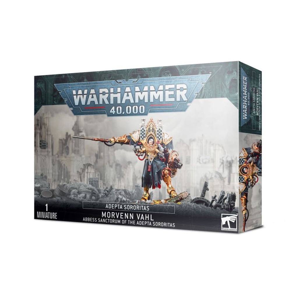 [5011921139262,adepta sororitas,sœurs de bataille,morvenn,vahl,abbesse,abbess,40k,warhammer 40,000] Adepta Sororitas : Morvenn Vahl, Abbesse Sanctorum de l'Adepta Sororitas