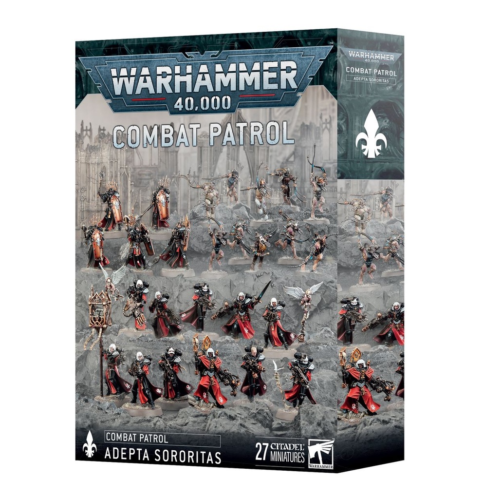 [5011921218271,combat patrol,patrouille,adepta sororitas,sœurs de bataille,40k,warhammer 40,000] Patrouille - Adepta Sororitas
