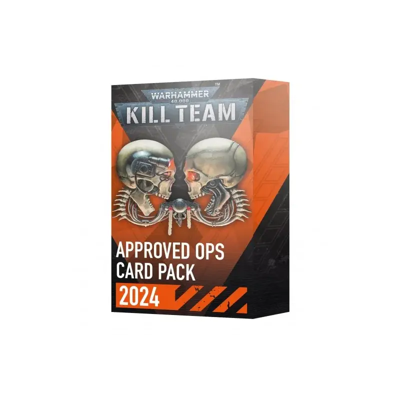 [5011921232734,103-50-UK,Kill Team,Pack de Cartes d'Opés Approuvées,Approved Ops Card Pack] Pack de cartes - Approved ops 2024 (VO)