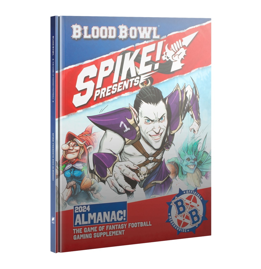 [9781837790845,blood bowl,bloodbowl] Blood Bowl VO S2 - Spike! Almanac 2024