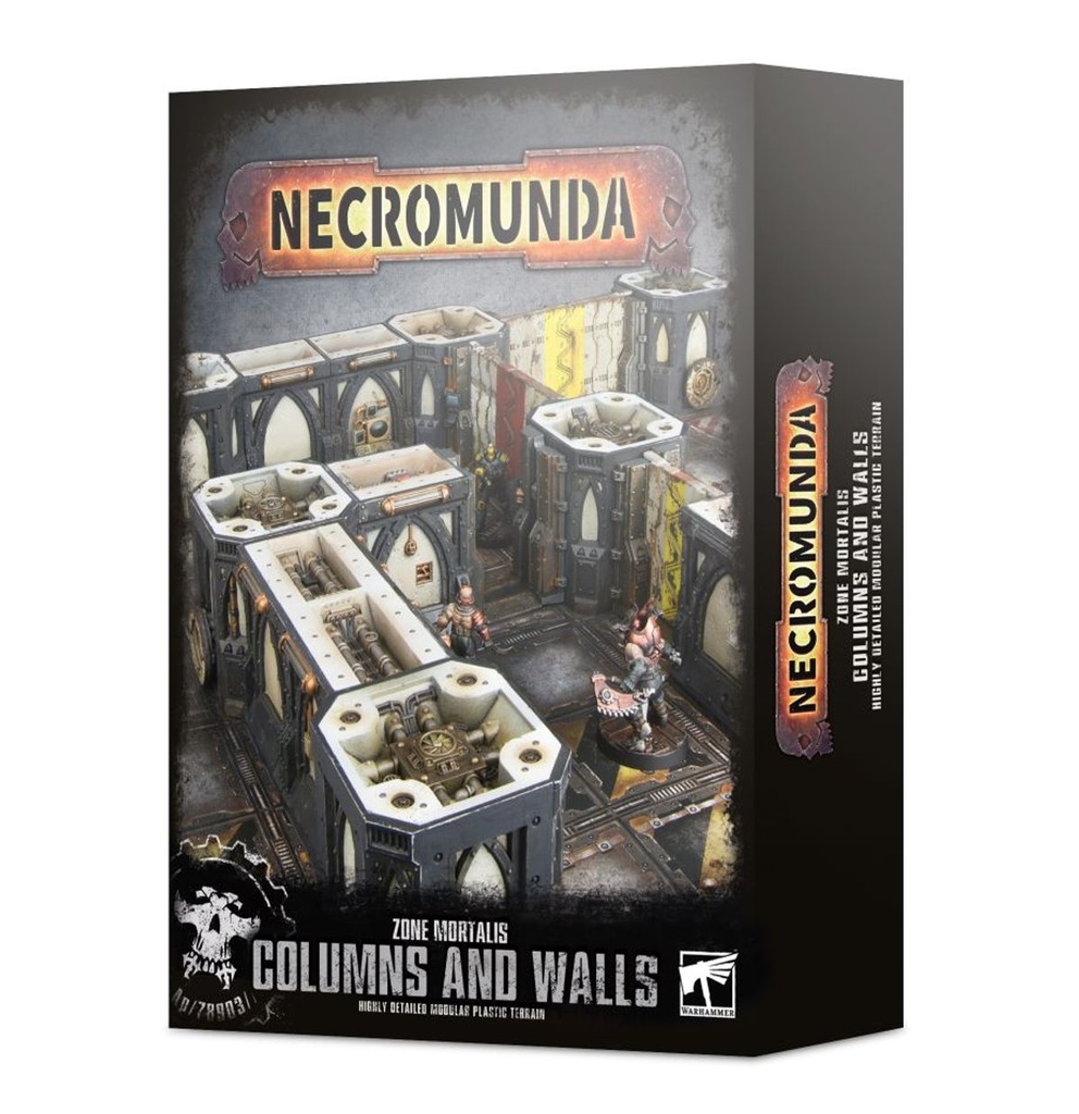 [5011921131402,300-48,99120599014,Necromunda,Décor] Zone Mortalis - Columns & Walls