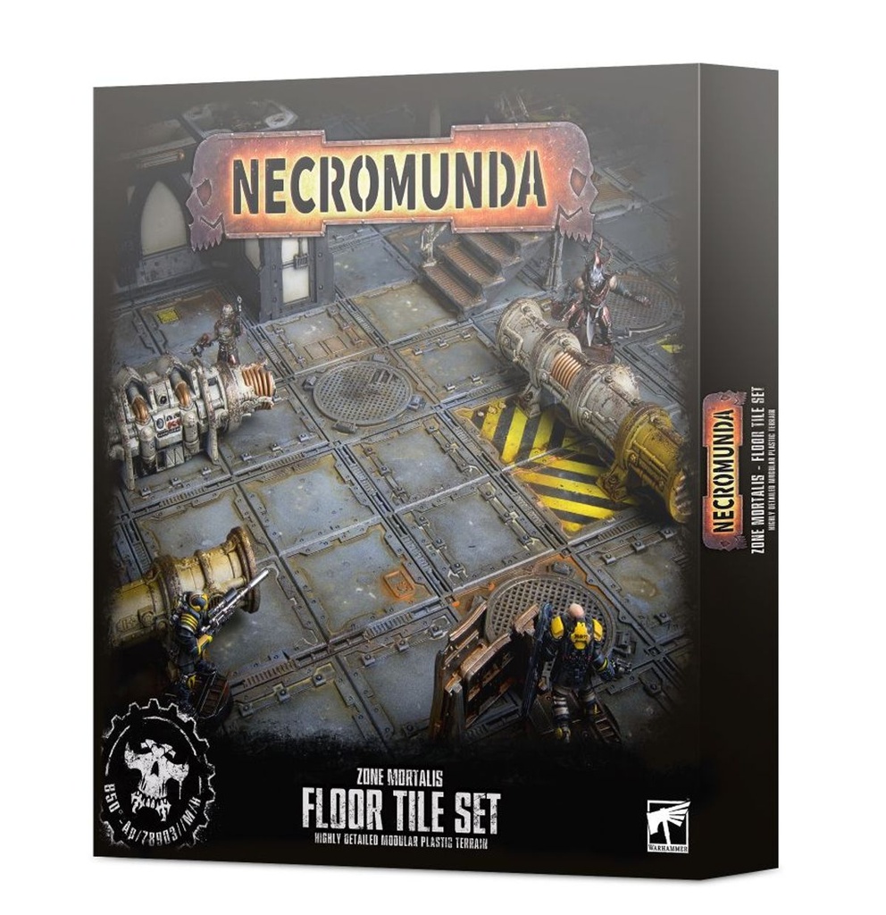 [5011921132126,300-59,99120599017,Necromunda,Décor] Zone Mortalis - Floor Tile Set