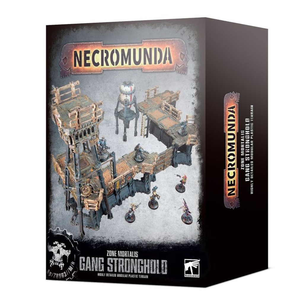 [5011921141616,300-69,99120599030,Necromunda,Décor] Zone Mortalis - Gang Stronghold