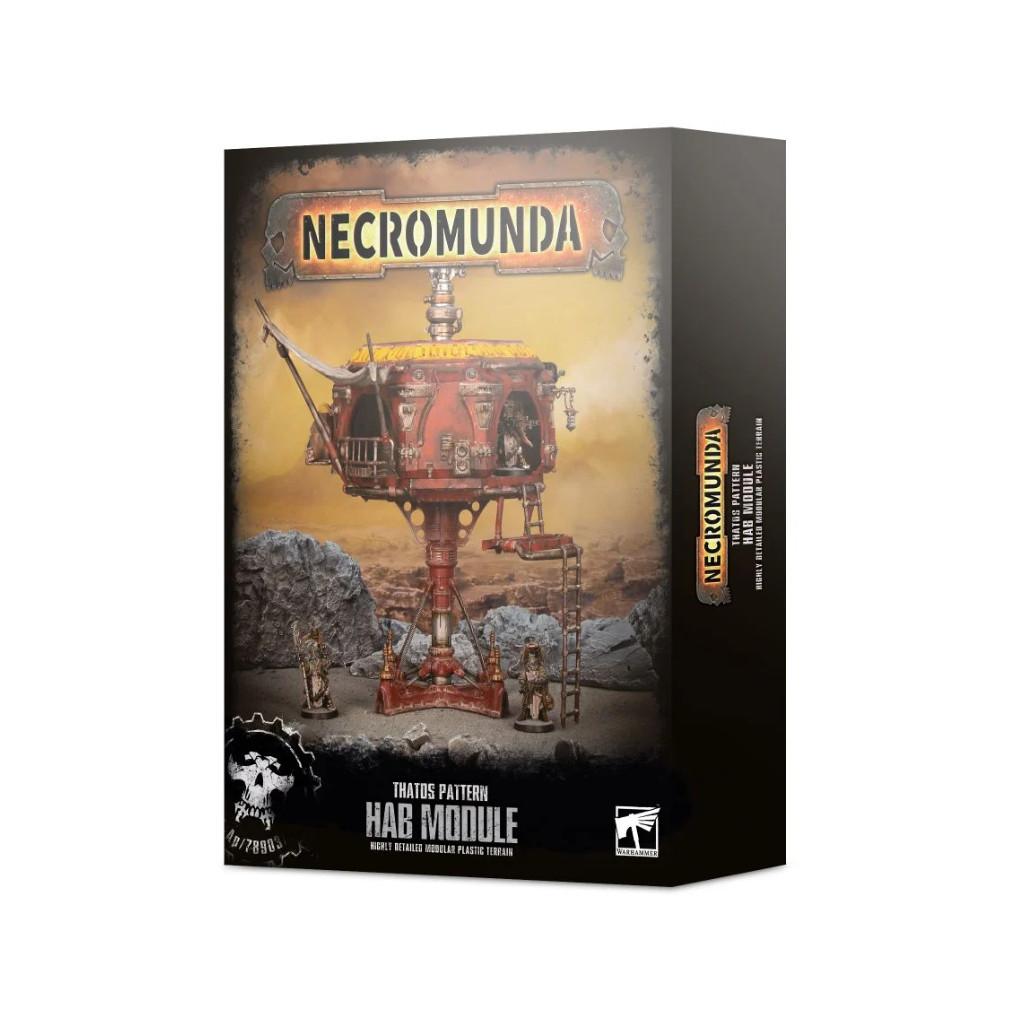 [5011921176946,300-91,99120599050,Necromunda,Décor] Thatos Pattern - Hab Module