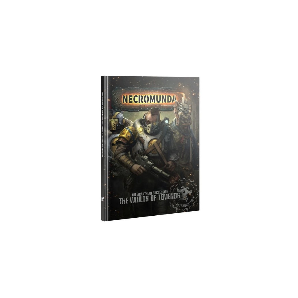 [9781839065088,301-17,60040599039,Necromunda,Book v3] Supplément VO V3 - Aranthian Succession - Vaults of Temenos