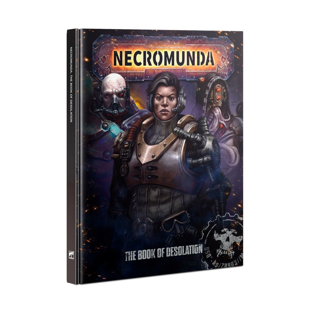 [9781837790708,301-29,60040599043,Necromunda,Book v3] Supplément VO V3 - The Book of Desolation
