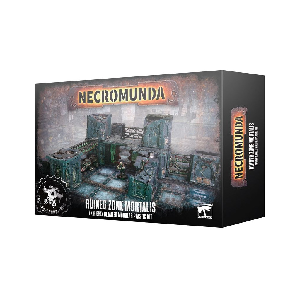 [5011921236343,301-43,99120599081,Necromunda,Décor] Zone Mortalis - Ruined