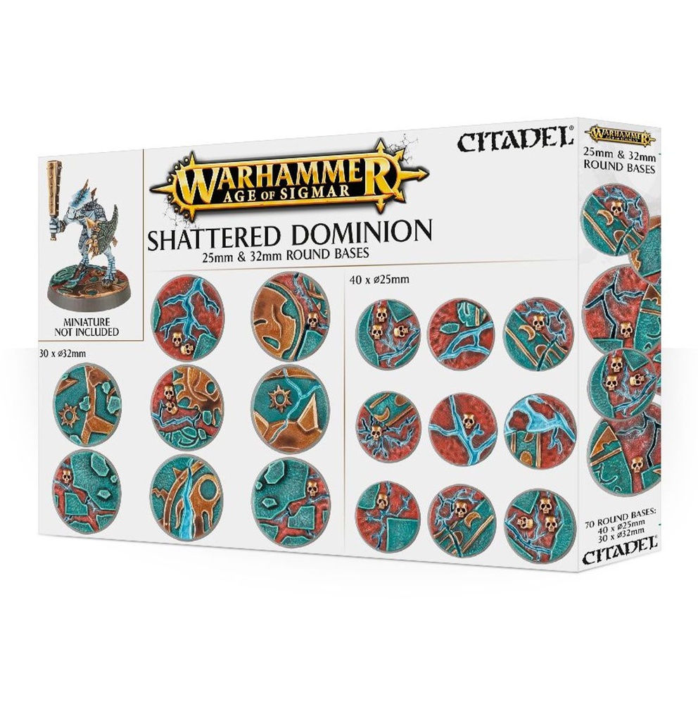 [5011921073115,66-96,Age of Sigmar] Aos - Shattered Dominion: 25 & 32Mm Round