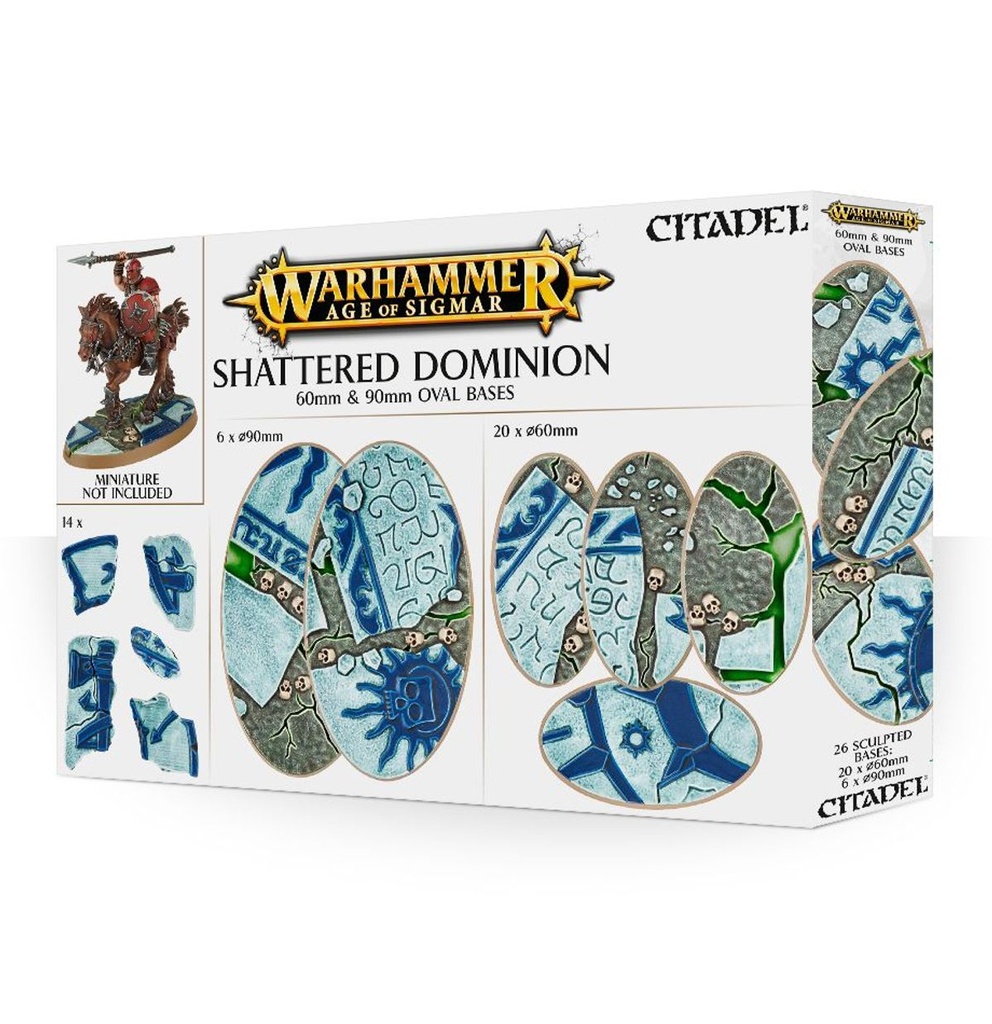 Aos: Shattered Dominion: 60 & 90Mm Oval