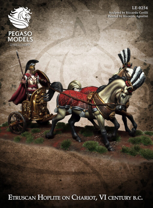 Etruscan Hoplite on Chariot Limited Edition