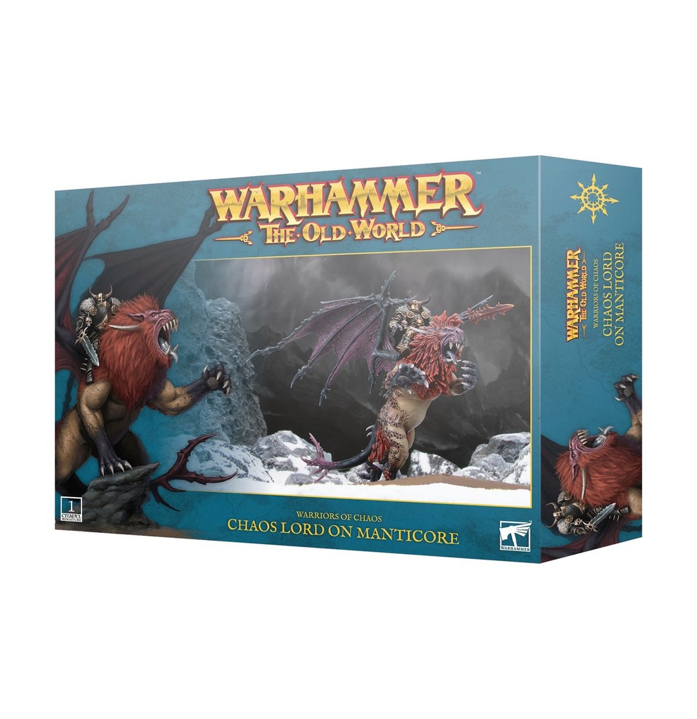 [5011921206667,Lord On Manticore,Warriors Of Chaos] Seigneur du Chaos sur manticore