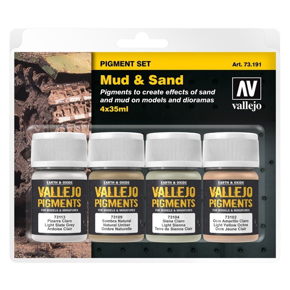 [8429551731911] Set Pigment Mud & Sand