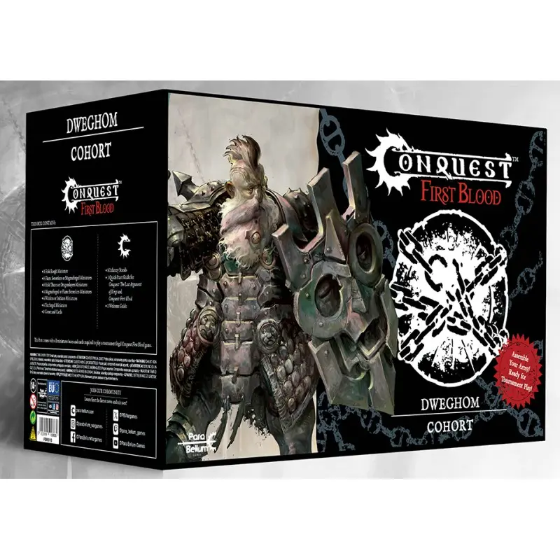 [5213009018838,PBW6118,Conquest] Dweghom: Conquest First Blood Cohort Starter Set