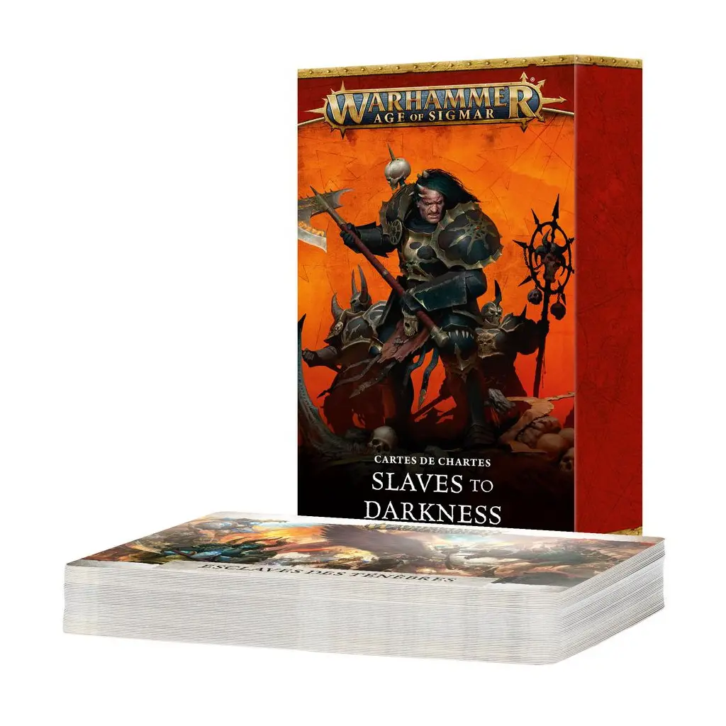 Age of Sigmar : Cartes de Charte - Slaves to Darkness (Français)