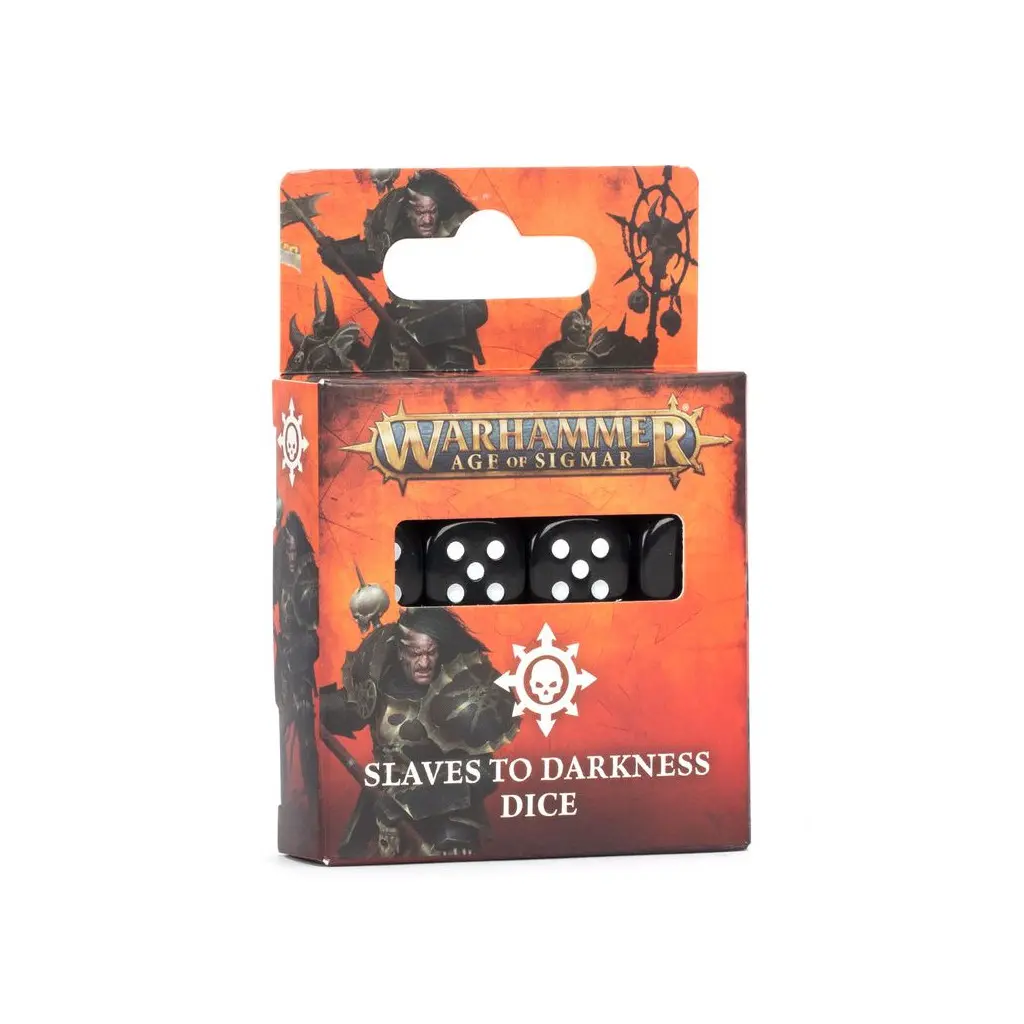 [5011921238781,83-05,Age of Sigmar,Slaves to Darkness,Dice,Dés] Age of Sigmar : Slaves To Darkness - Set de Dés