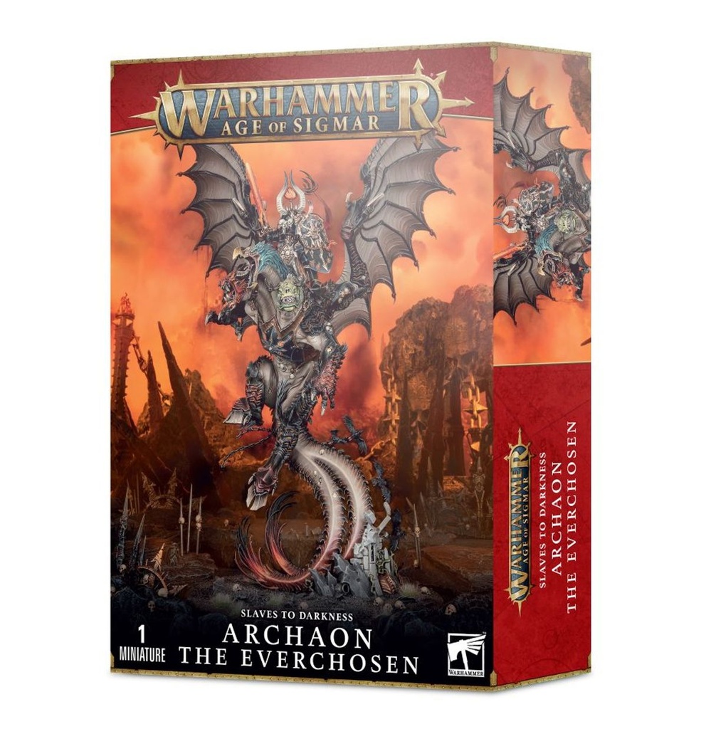 [5011921191550,83-50,Age of Sigmar,Slaves to Darkness] Archaon l'élu éternel
