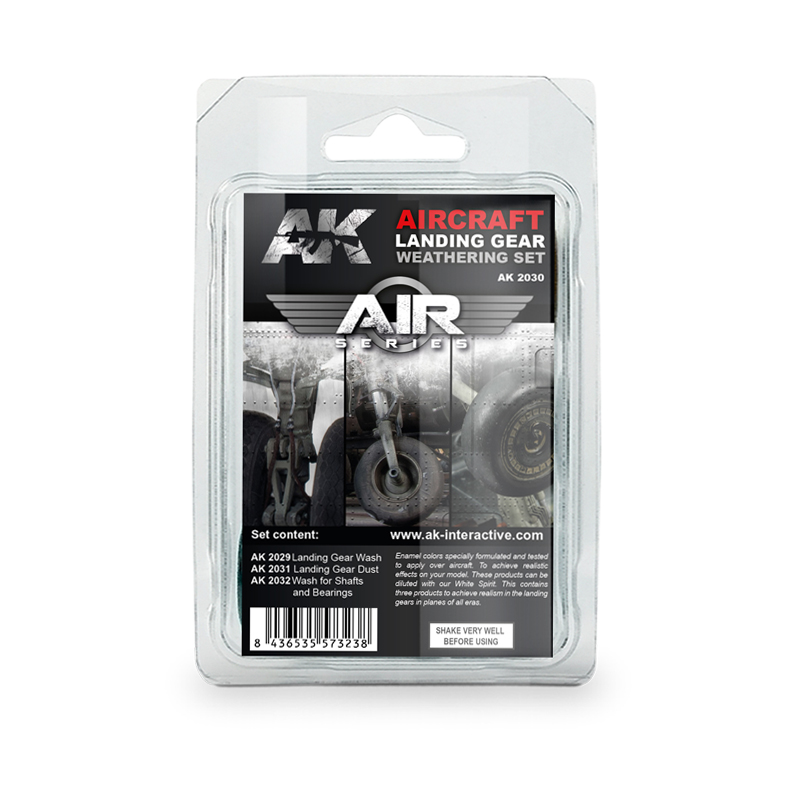 Aircraft Landing Gear Weathering Set