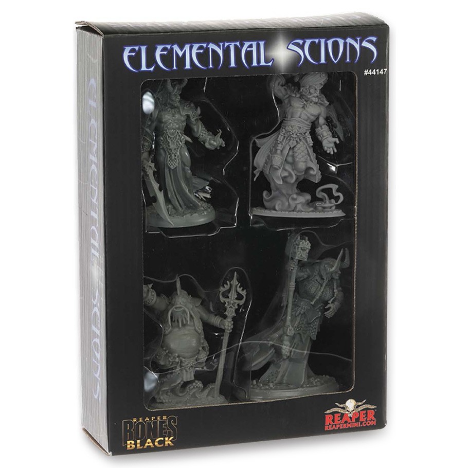 Reaper Bones Black: Elemental Scions Boxed Set