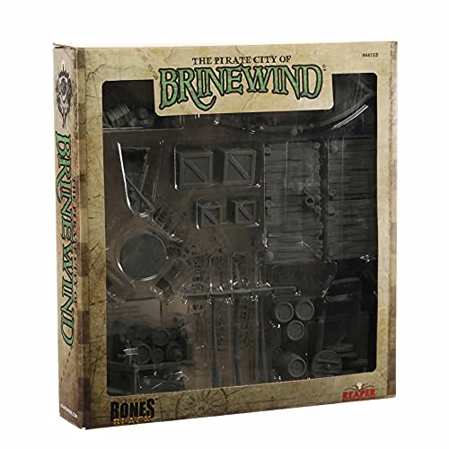 Pirate City of Brinewind Boxed Set Accessories Miniatures 25mm Heroic Scale Figure Bones Black