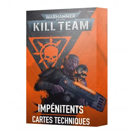 [5011921230914,103-63,Kill Team,cartes techniques,datacards,VF,Blooded,Impénitents] Datacards VF - Impénitents / Blooded