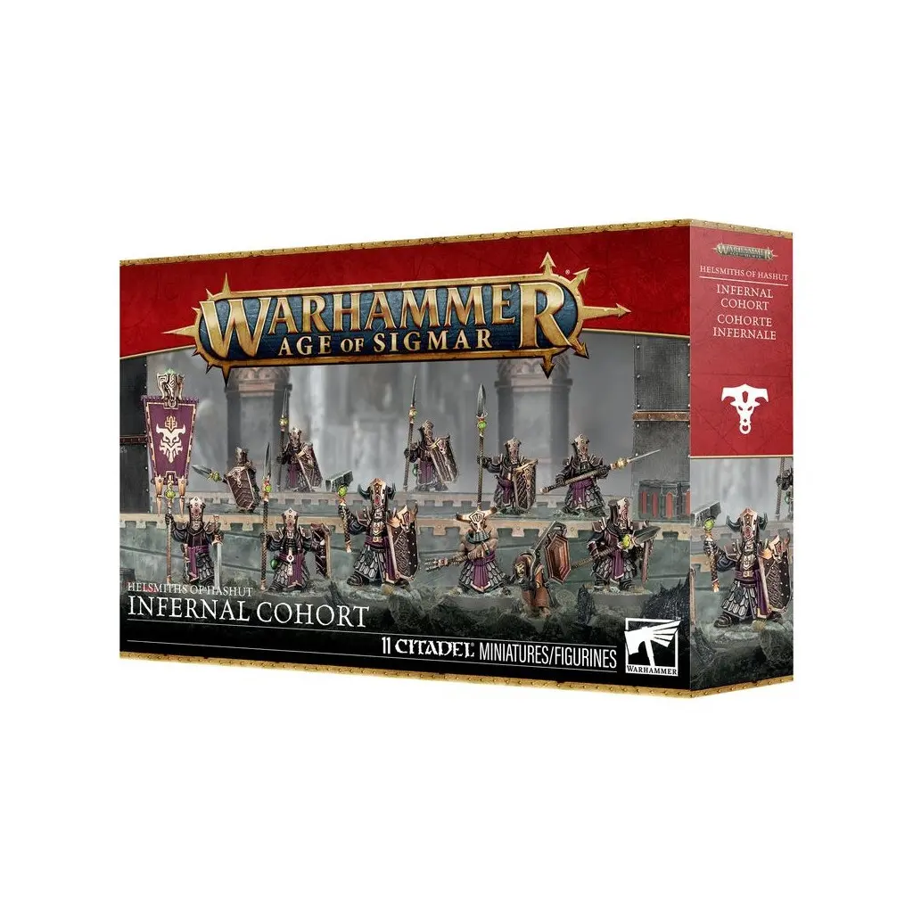 [5011921241637,Helsmiths of Hashut,Infernal Cohort] Forgeruines de Hashut : Cohorte Infernale