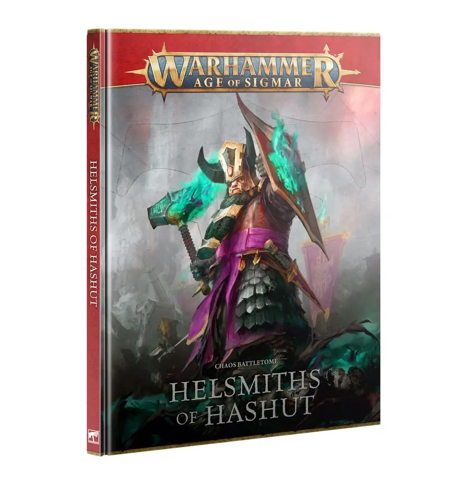 [9781804576557,82-01,Age of Sigmar,AoS,battletome,tome de bataille] Battletome VO V4 - Helsmiths of Hashut