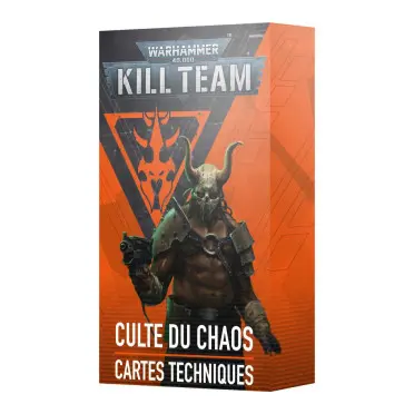 [5011921232383,103-81,Kill Team,cartes techniques,datacards,VF,Chaos Cult,Culte Du Chaos] Datacards VF - Culte du Chaos / Chaos Cult