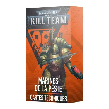 [5011921230563,103-82,Kill Team,cartes techniques,datacards,VF,Plague Marines,Marines De La Peste] Datacards VF - Marines de la Peste / Plague Marines