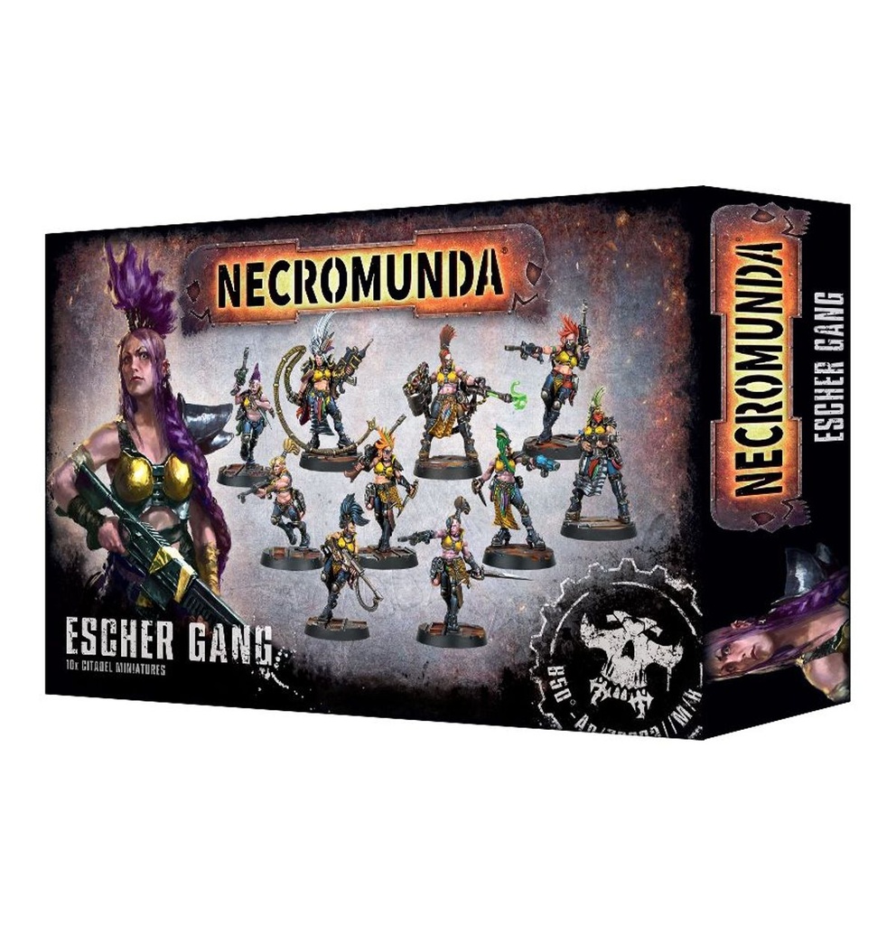 [5011921095889,300-11,99120599004,Necromunda,Escher] Escher - Gang