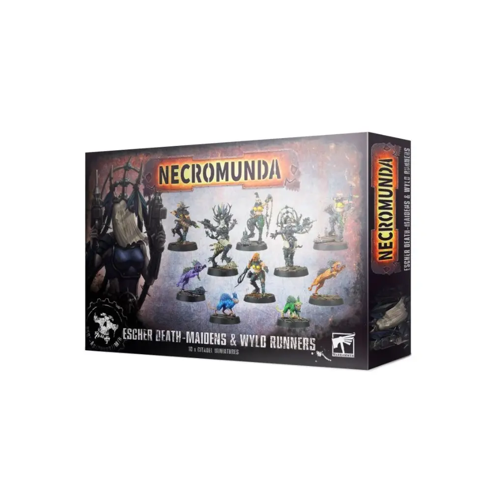 [5011921133277,300-66,99120599019,Necromunda,Escher] Escher - Death Maidens & Wyld Runners