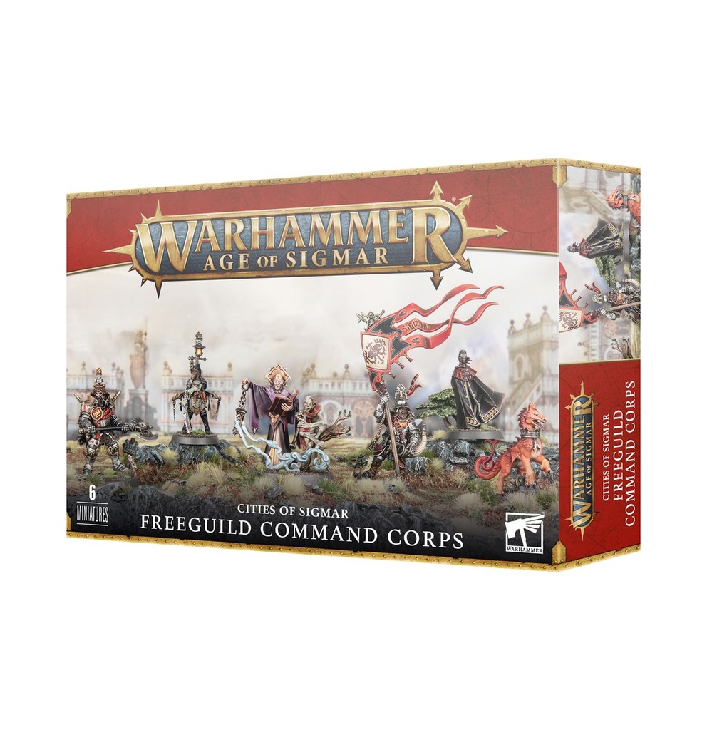 Cities of Sigmar : Corps de commandement des guildes franches